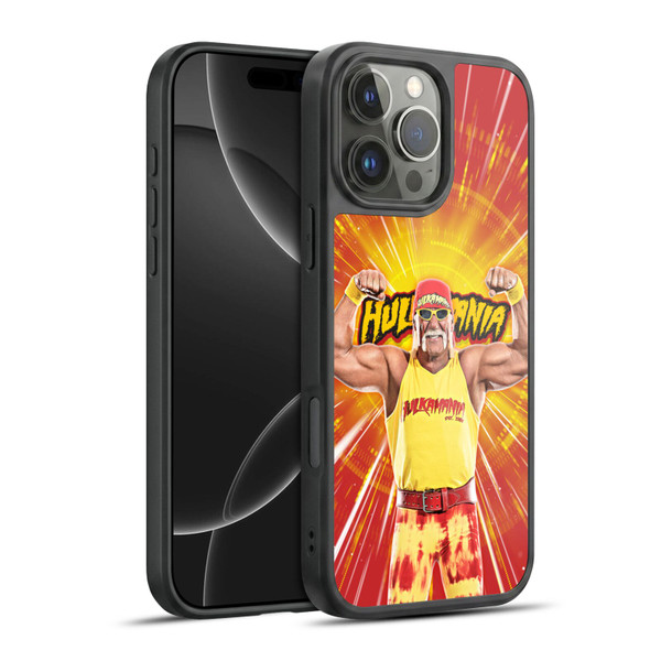 WWE Hulk Hogan Portrait Gel Armour Case For Apple iPhone 16 Pro Max