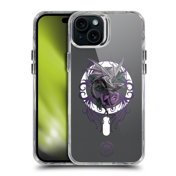 Anne Stokes Mixed Fantasy Art Dragon Beauty SHOCKPROOF BUMPER CASE COMPATIBLE WITH Apple iPhone 15 Plus & MAGSAFE