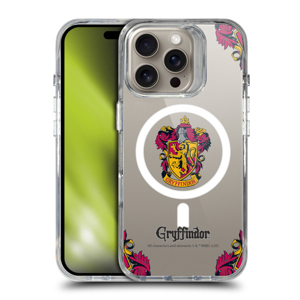 Harry Potter Houses Gryffindor SHOCKPROOF BUMPER CASE COMPATIBLE WITH Apple iPhone 16 Pro & MAGSAFE