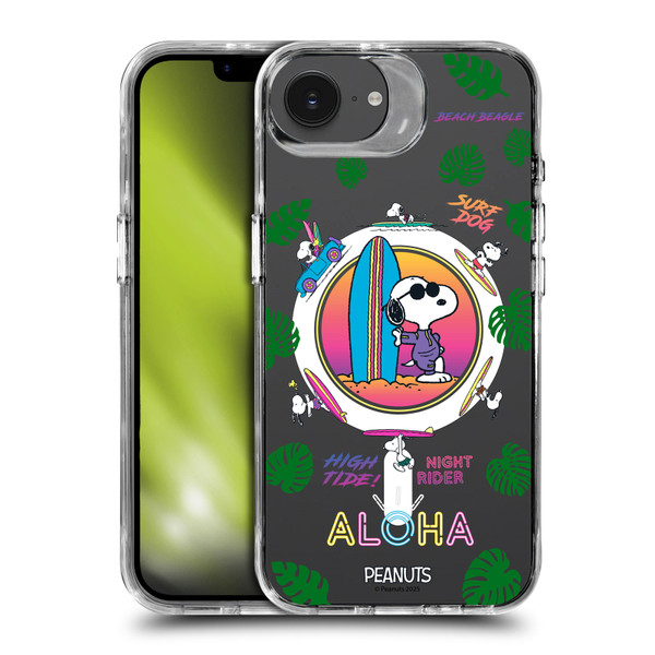 Peanuts Snoopy & Friends Tropical Surf SHOCKPROOF BUMPER CASE COMPATIBLE WITH  & MAGSAFE Apple iPhone 16e