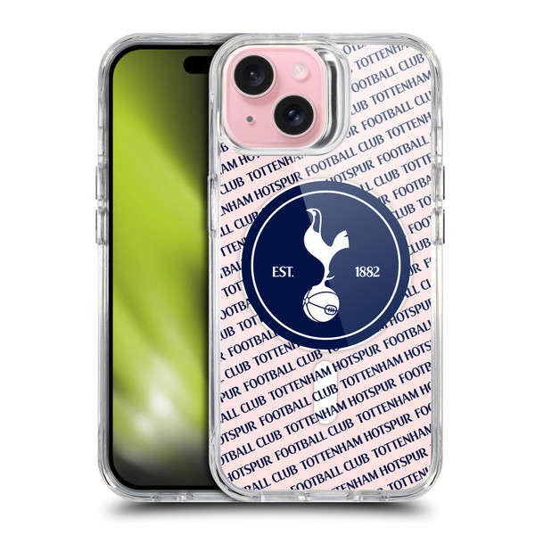 Tottenham Hotspur F.C. Logo Icon Cockerel Oversized SHOCKPROOF BUMPER CASE COMPATIBLE WITH  & MAGSAFE Apple iPhone 15