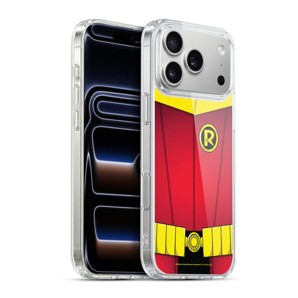 Batman DC Comics Damian Wayne Robin Costume Soft Gel Case for Apple iPhone 17 Pro Max