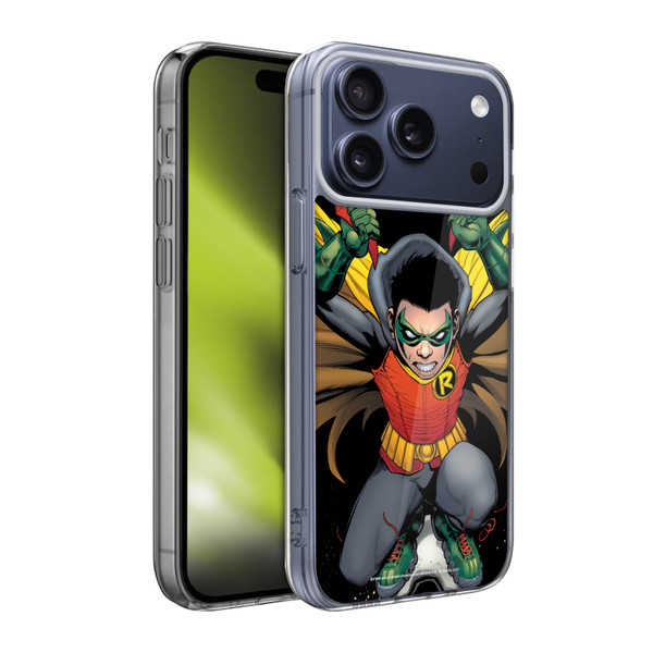 Batman DC Comics Damian Wayne Robin Soft Gel Case for Apple iPhone 17 Pro Max