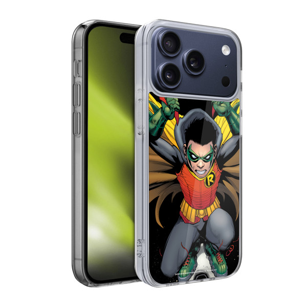 Batman DC Comics Damian Wayne Robin Soft Gel Case for Apple iPhone 17 Pro