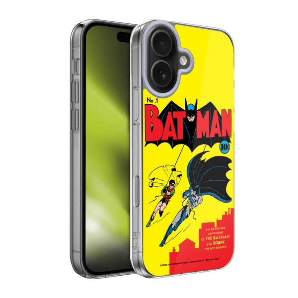Batman DC Comics Famous Comic Book Covers Robin Number 1 Soft Gel Case for Apple iPhone 17