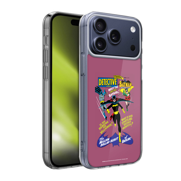 Batman DC Comics Famous Comic Book Covers Batgirl Robin Detective Comics 359 Soft Gel Case for Apple iPhone 17 Pro Max