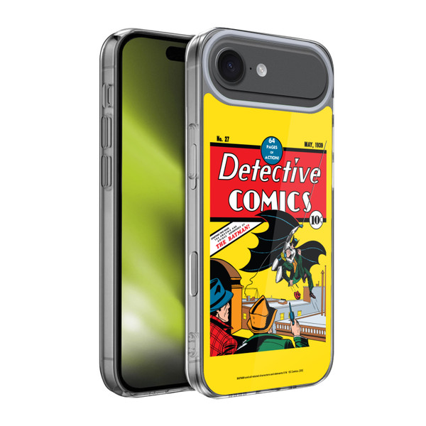 Batman DC Comics Iconic Comic Book Costumes Detective Comics #27 Soft Gel Case for Apple iPhone 17 Air