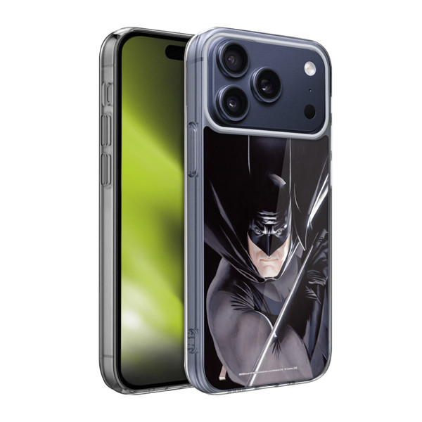 Batman DC Comics Iconic Comic Book Costumes Mythology Soft Gel Case for Apple iPhone 17 Pro Max
