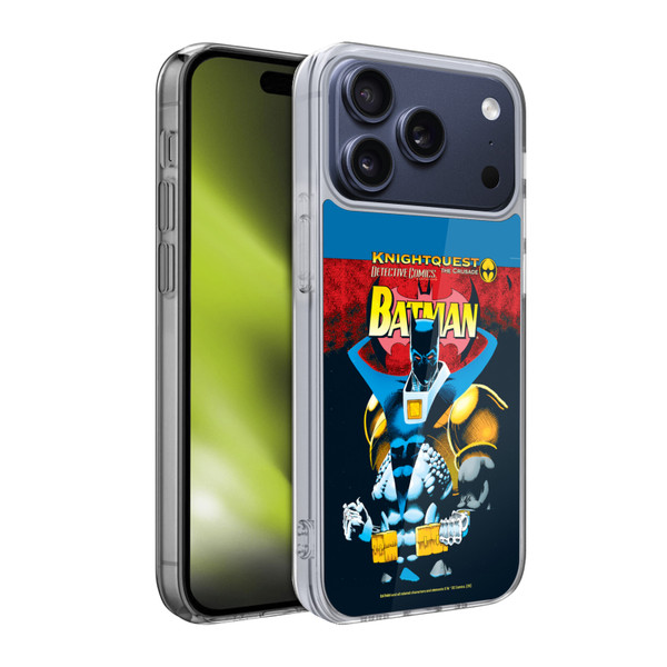 Batman DC Comics Iconic Comic Book Costumes Knightquest Soft Gel Case for Apple iPhone 17 Pro