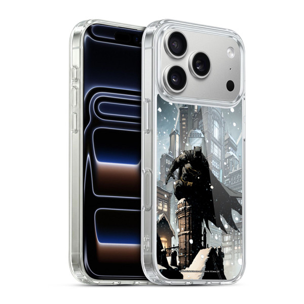 Batman DC Comics Iconic Comic Book Costumes Rebirth Soft Gel Case for Apple iPhone 17 Pro