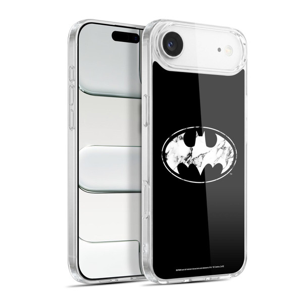 Batman DC Comics Logos Marble Soft Gel Case for Apple iPhone 17 Air