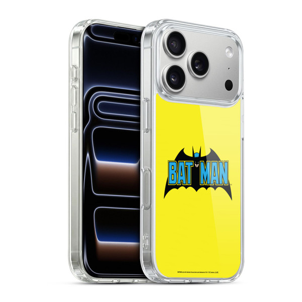 Batman DC Comics Logos Classic 2 Soft Gel Case for Apple iPhone 17 Pro