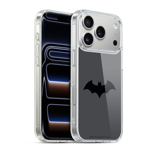 Batman DC Comics Logos Hush Soft Gel Case for Apple iPhone 17 Pro