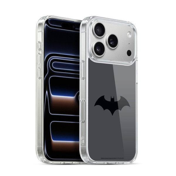Batman DC Comics Logos Hush Soft Gel Case for Apple iPhone 17 Pro