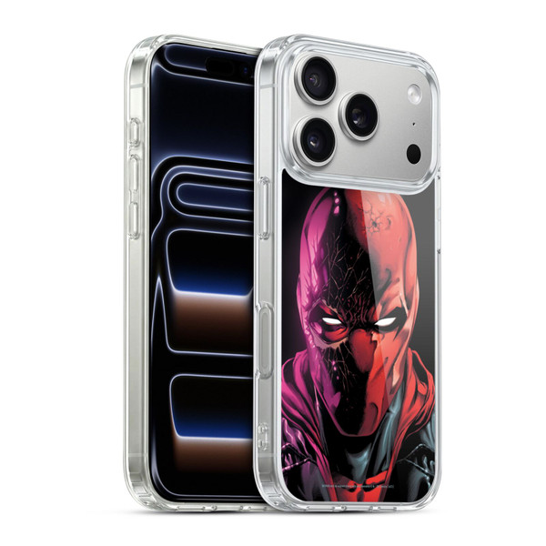 Batman DC Comics Red Hood Three Jokers #3 Soft Gel Case for Apple iPhone 17 Pro