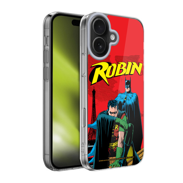 Batman DC Comics Robin #1 Comic Book Cover Soft Gel Case for Apple iPhone 17