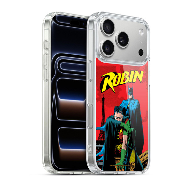 Batman DC Comics Robin #1 Comic Book Cover Soft Gel Case for Apple iPhone 17 Pro