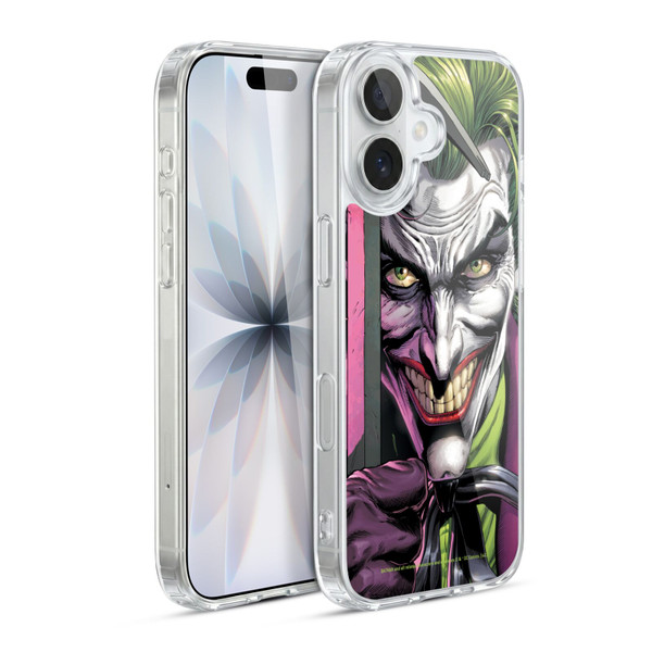 Batman DC Comics Three Jokers The Clown Soft Gel Case for Apple iPhone 17