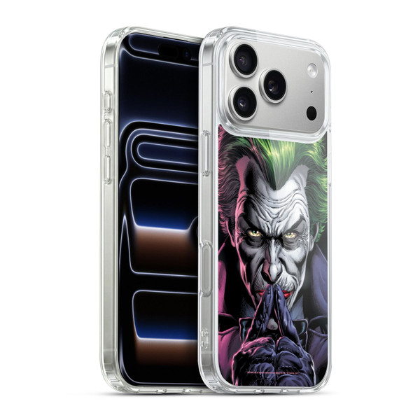 Batman DC Comics Three Jokers The Criminal Soft Gel Case for Apple iPhone 17 Pro Max