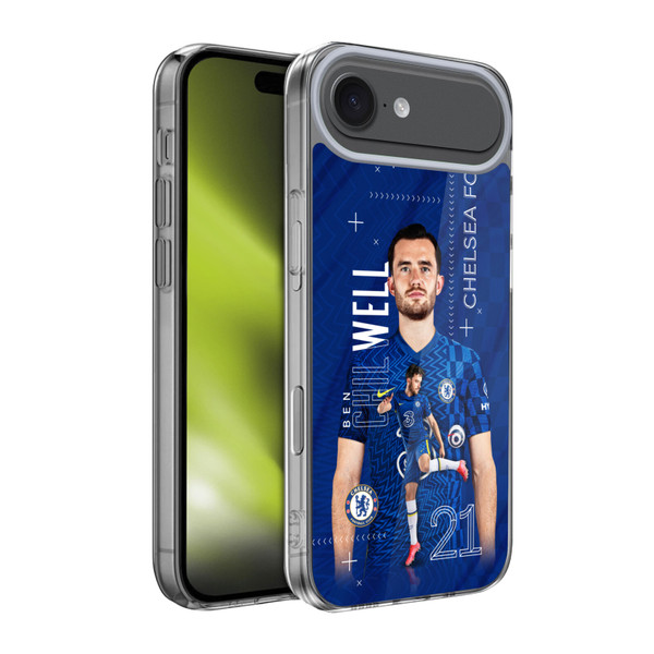 Chelsea Football Club 2021/22 First Team Ben Chilwell Soft Gel Case for Apple iPhone 17 Air Chelsea Football Club 2021/22 First Team Ben Chilwell Soft Gel Case for Apple iPhone 17 Air