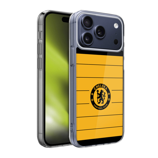 Chelsea Football Club 2021/22 Kit Away Soft Gel Case for Apple iPhone 17 Pro Max