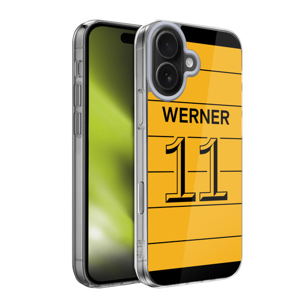 Chelsea Football Club 2021/22 Players Away Kit Timo Werner Soft Gel Case for Apple iPhone 17 Chelsea Football Club 2021/22 Players Away Kit Timo Werner Soft Gel Case for Apple iPhone 17
