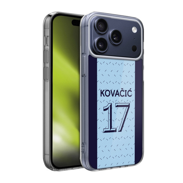 Chelsea Football Club 2020/21 Players Away Kit Group 1 Mateo Kovacic Soft Gel Case for Apple iPhone 17 Pro Max Chelsea Football Club 2020/21 Players Away Kit Group 1 Mateo Kovacic Soft Gel Case for Apple iPhone 17 Pro Max