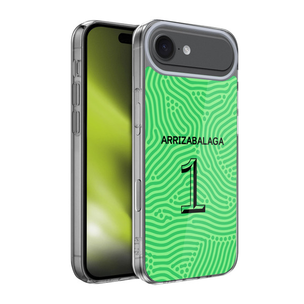 Chelsea Football Club 2020/21 Players Home Kit Group 1 Kepa Soft Gel Case for Apple iPhone 17 Air