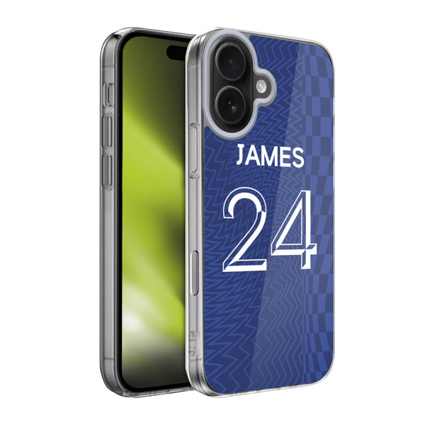 Chelsea Football Club 2021/22 Players Home Kit Reece James Soft Gel Case for Apple iPhone 17