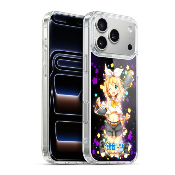 Hatsune Miku Characters Kagamine Rin Soft Gel Case for Apple iPhone 17 Pro Max