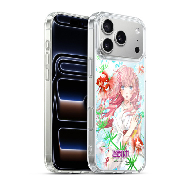 Hatsune Miku Characters Megurine Luka Soft Gel Case for Apple iPhone 17 Pro Max