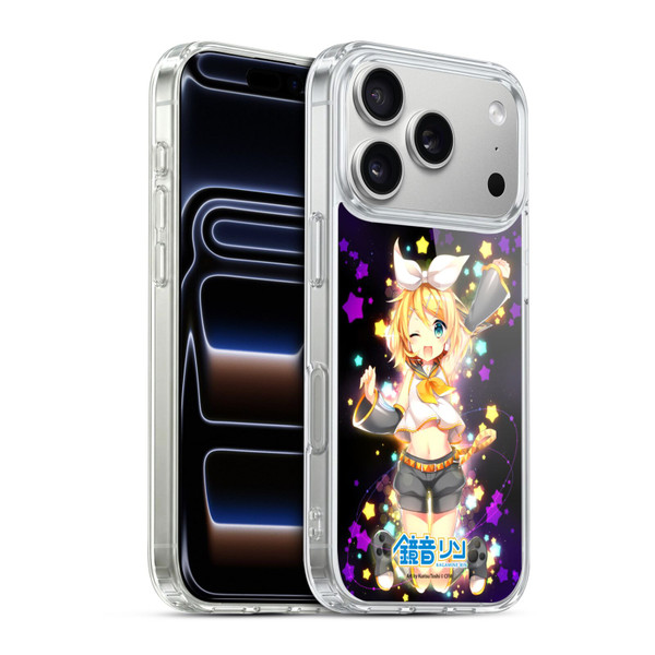 Hatsune Miku Characters Kagamine Rin Soft Gel Case for Apple iPhone 17 Pro