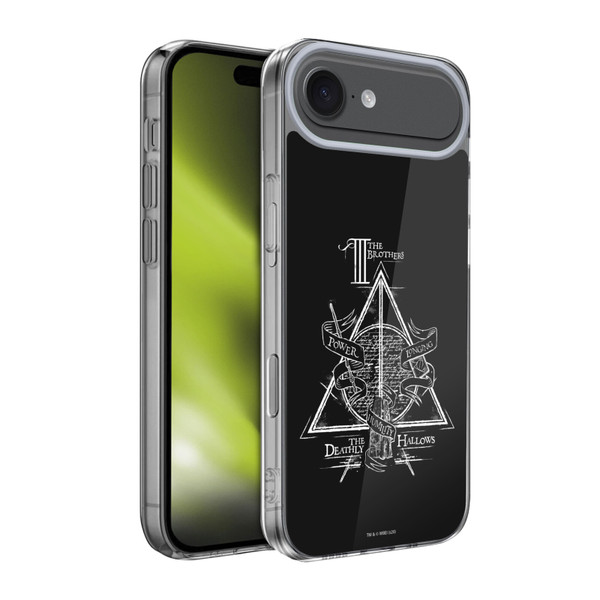 Harry Potter Deathly Hallows XIV Triangle Symbol Soft Gel Case for Apple iPhone 17 Air