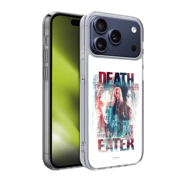 Harry Potter Deathly Hallows XXV Death Eater Soft Gel Case for Apple iPhone 17 Pro