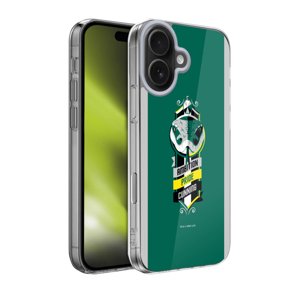 Harry Potter Deathly Hallows VI Slytherin Soft Gel Case for Apple iPhone 17