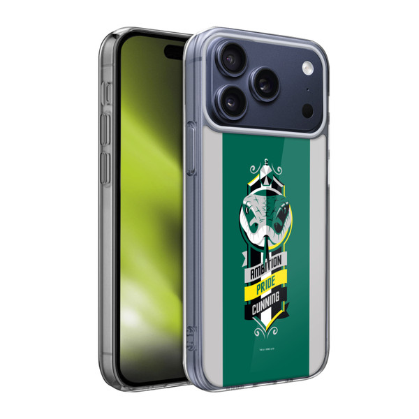 Harry Potter Deathly Hallows VI Slytherin Soft Gel Case for Apple iPhone 17 Pro Max