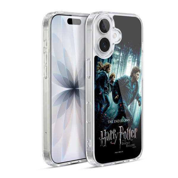 Harry Potter Deathly Hallows VII Group Soft Gel Case for Apple iPhone 17