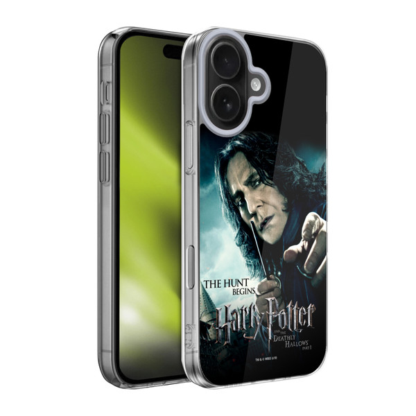 Harry Potter Deathly Hallows VII Severus Snape Soft Gel Case for Apple iPhone 17