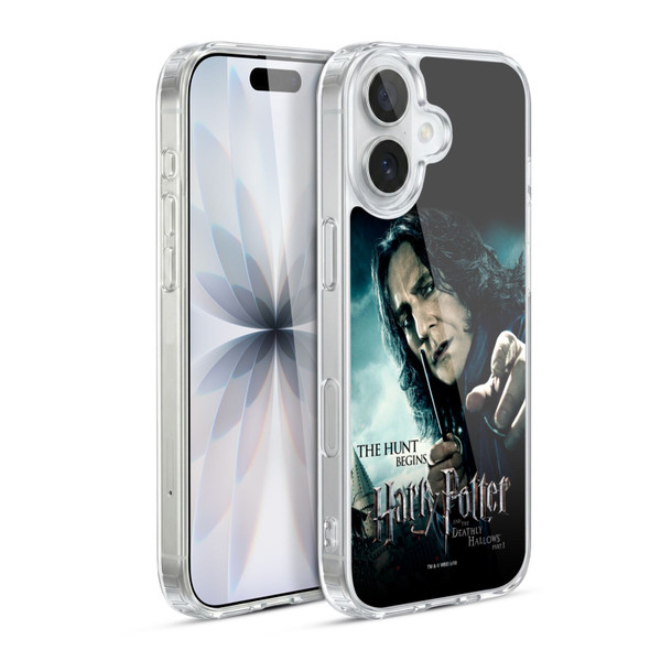 Harry Potter Deathly Hallows VII Severus Snape Soft Gel Case for Apple iPhone 17