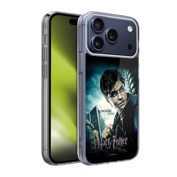 Harry Potter Deathly Hallows VII Potrait Soft Gel Case for Apple iPhone 17 Pro Max