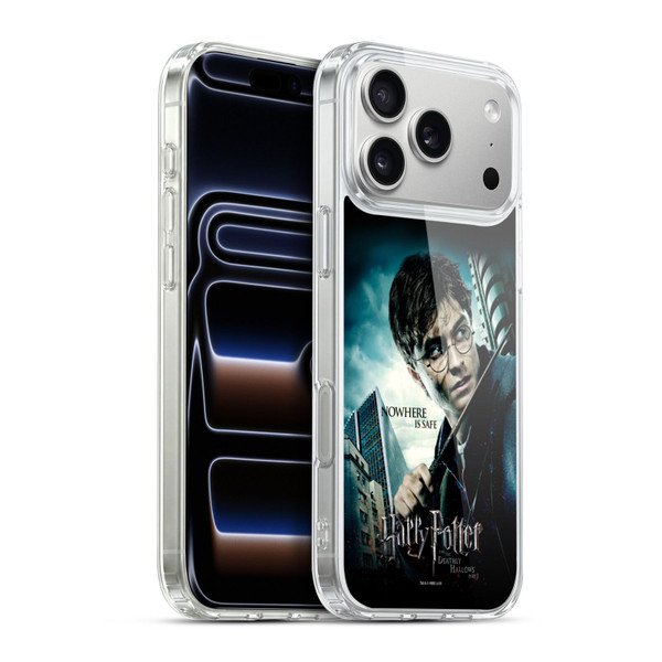 Harry Potter Deathly Hallows VII Potrait Soft Gel Case for Apple iPhone 17 Pro Max