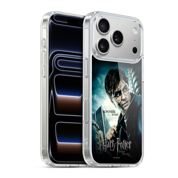 Harry Potter Deathly Hallows VII Potrait Soft Gel Case for Apple iPhone 17 Pro