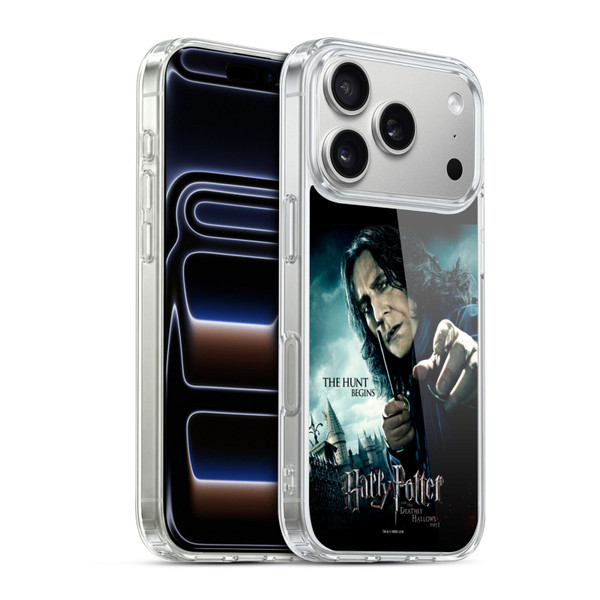 Harry Potter Deathly Hallows VII Severus Snape Soft Gel Case for Apple iPhone 17 Pro