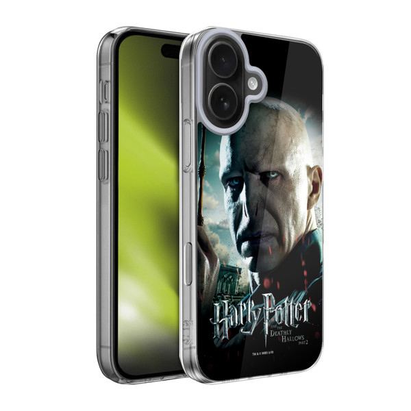 Harry Potter Deathly Hallows VIII Voldemort Soft Gel Case for Apple iPhone 17
