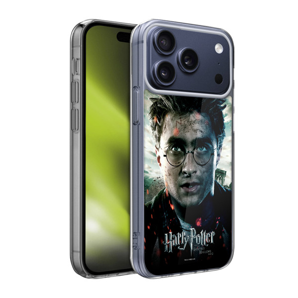 Harry Potter Deathly Hallows VIII Potrait Soft Gel Case for Apple iPhone 17 Pro Max