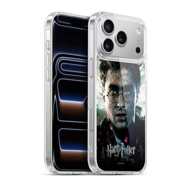 Harry Potter Deathly Hallows VIII Potrait Soft Gel Case for Apple iPhone 17 Pro Max