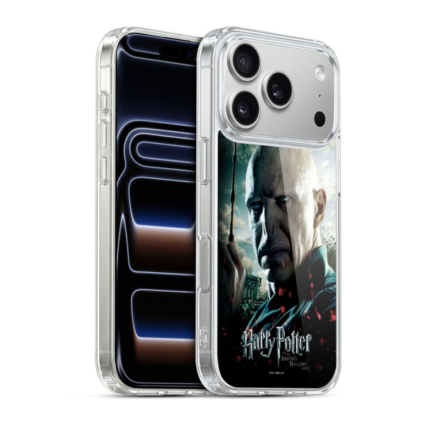 Harry Potter Deathly Hallows VIII Voldemort Soft Gel Case for Apple iPhone 17 Pro