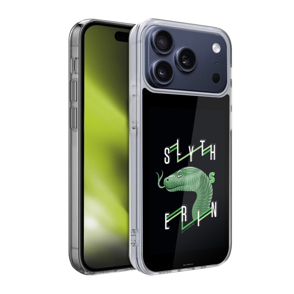 Harry Potter Goblet Of Fire II Slytherin Soft Gel Case for Apple iPhone 17 Pro