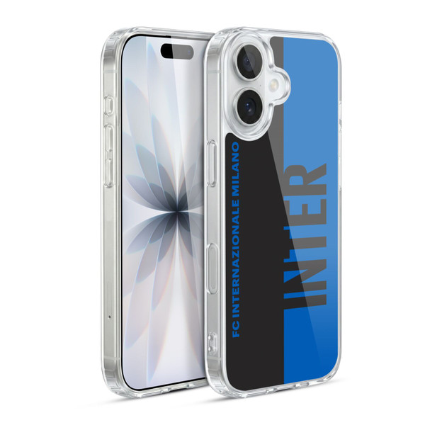 Fc Internazionale Milano Graphics Half Soft Gel Case for Apple iPhone 17
