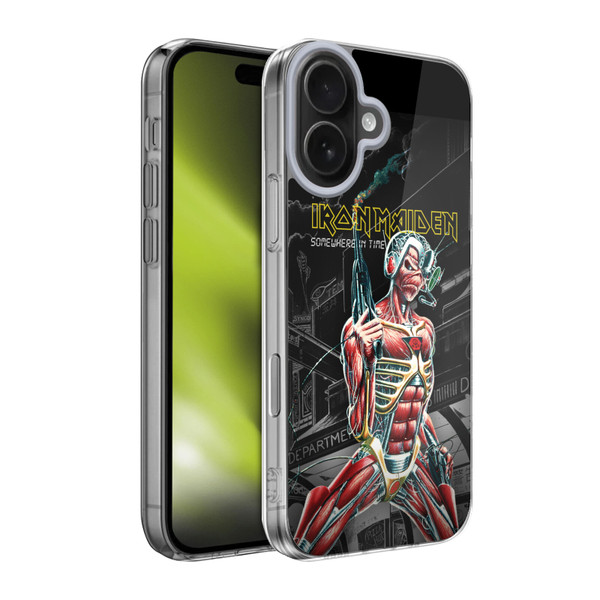 Iron Maiden Album Covers Somewhere Soft Gel Case for Apple iPhone 17